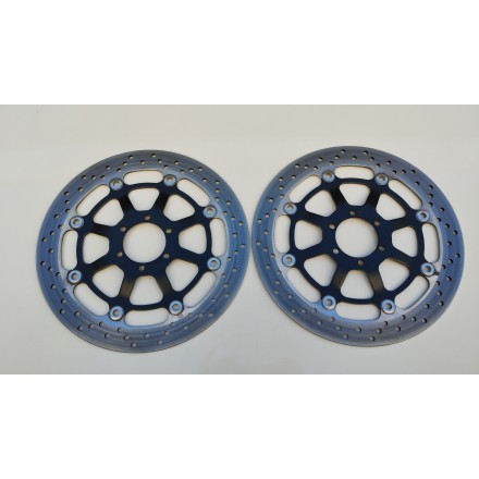 SUNSTAR COPPIA 2 DISCHI FRENO RUOTA ANTERIORE ORIGINALE QJMotor SRT 800 2024