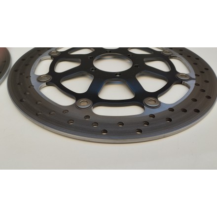 SUNSTAR COPPIA 2 DISCHI FRENO RUOTA ANTERIORE ORIGINALE QJMotor SRT 800 2024