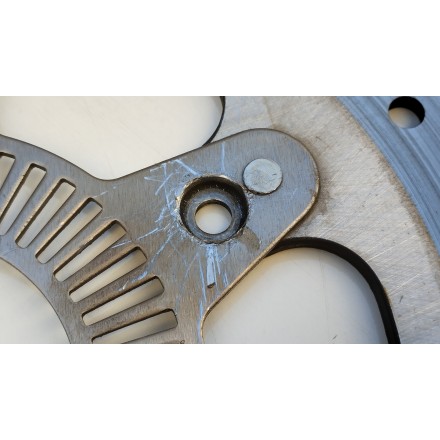 DISCO FRENO RUOTA POSTERIORE CON FONICA ORIGINALE QJMotor SRT 800 2024