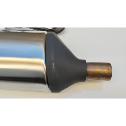 TERMINALE SCARICO SILENZIATORE MARMITTA MOTORE ORIGINALE QJMotor SRT 800 2024