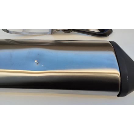 TERMINALE SCARICO SILENZIATORE MARMITTA MOTORE ORIGINALE QJMotor SRT 800 2024