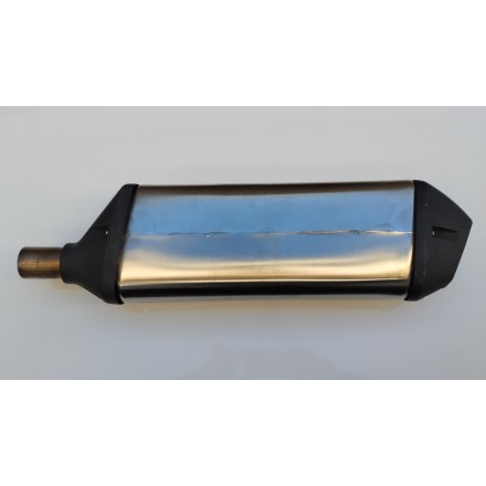 TERMINALE SCARICO SILENZIATORE MARMITTA MOTORE ORIGINALE QJMotor SRT 800 2024