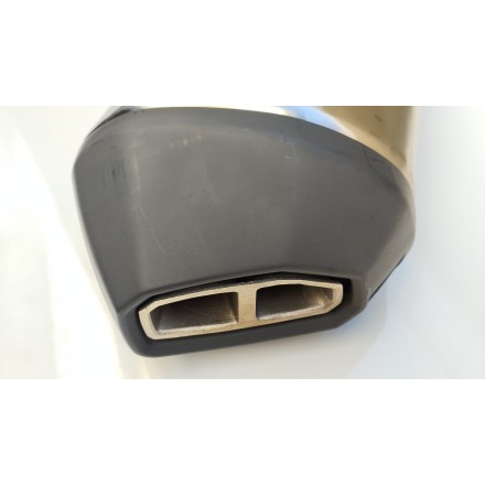 TERMINALE SCARICO SILENZIATORE MARMITTA MOTORE ORIGINALE QJMotor SRT 800 2024