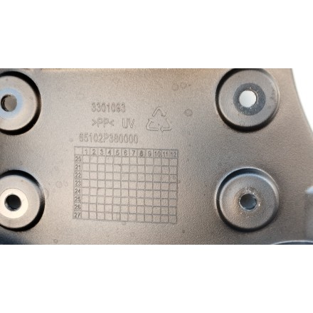 PLASTICA COVER PARASPRUZZI FORCELLA ANTERIORE ORIGINALE QJMotor SRT 800 2024