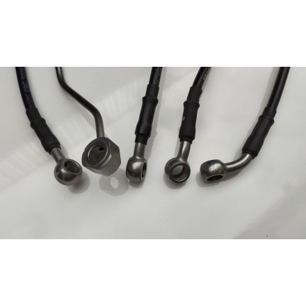 SET TUBI OLIO FRENO CON COLLEGAMENTI ABS ORIGINALE QJMotor SRT 800 2024