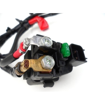 TELERUTTORE AVVIAMENTO COMPLETO DI CAVI BATTERIA SUZUKI GSR 600 2008 K8 TELERUTTORE AVVIAMENTO COMPLETO DI CAVI BATTERIA SUZUKI GSR 600 2008 K8