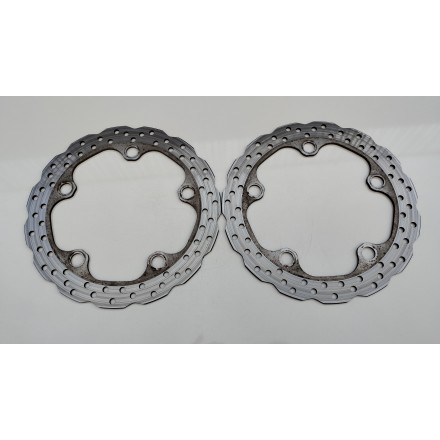 COPPIA DISCHI FRENO RUOTA ANTERIORE ORIGINALE VOGE VALICO 500 DSX 2023