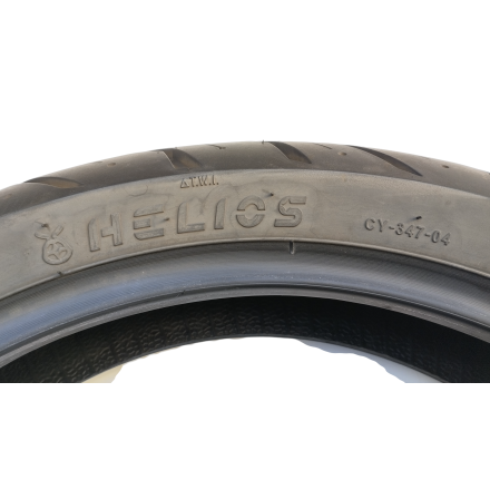 HELIOS COPPIA GOMME PNEUMATICI MOTO 110/70-14 + 130/70-13 DOT 2023