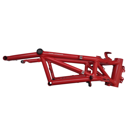 TELAIO PRINCIPALE CON DOCUMENTI E TARGA ORIGINALE DUCATI MULTISTRADA 1200 S Touring 2016