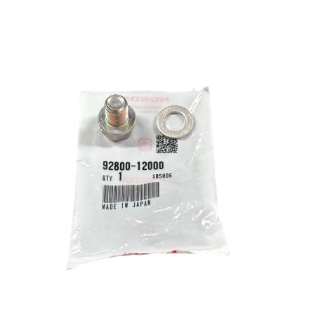 92800-12000 TAPPO SCARICO OLIO ORIGINALE HONDA CB VF TRX GL 500 CBR 900 XL125 V 600 ETC