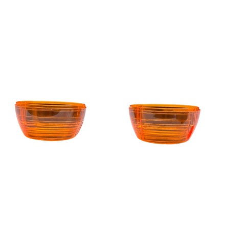 SET 2 GEMME COPERCHI VETRI FRECCE ORIGINALI HONDA CB 350 400 450 500 750 Four / SRX Shadow 50 90 CM 125 Custom