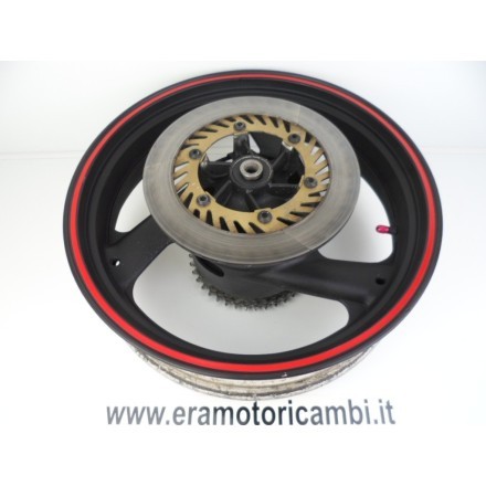 CERCHIO RUOTA POSTERIORE COMPLETO DI DISCO FRENO YAMAHA FZX 750 1994