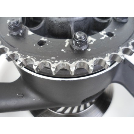 CERCHIO RUOTA POSTERIORE COMPLETO DI DISCO FRENO YAMAHA FZX 750 1994