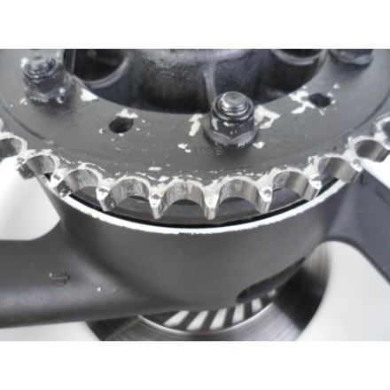 CERCHIO RUOTA POSTERIORE COMPLETO DI DISCO FRENO YAMAHA FZX 750 1994