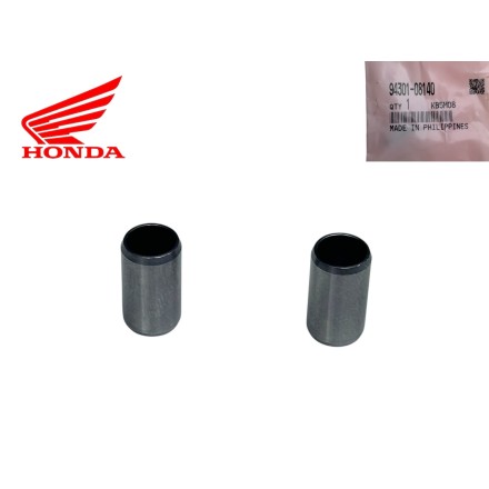 94301-08140 (x2) PIN PERNI CENTRAGGIO POMPA ACQUA CARTER MOTORE ORIGINALE HONDA