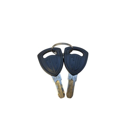 SET 2 CILINDRETTI SERRATURE BAULETTO CON CHIAVI ORIGINALI QJMotor SRT 800 2024