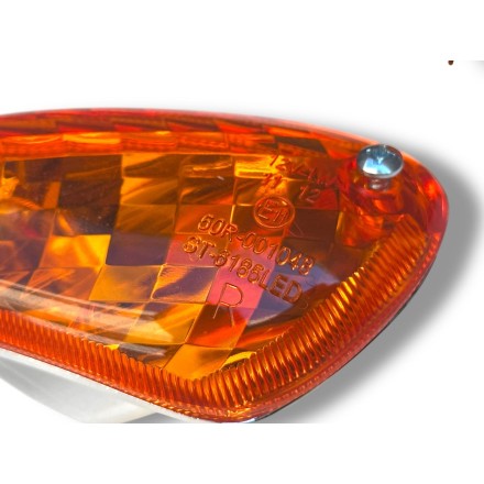 COPPIA x2 FRECCE INDICATORI ANTERIORI PER GILERA RUNNER 50 125 180 (1997-2005)