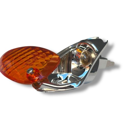 COPPIA x2 FRECCE INDICATORI ANTERIORI PER GILERA RUNNER 50 125 180 (1997-2005)