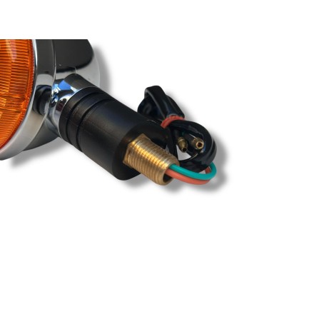 COPPIA 2 FRECCE INDICATORI DIREZIONE POSTERIORI PER APRILIA CLASSIC 50 1992-2002 / PER GUZZI NEVADA PER GILERA