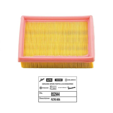 852944 FILTRO ARIA ORIGINALE APRILIA / moto guzzi / gilera (vedere descrizione per applicazioni)