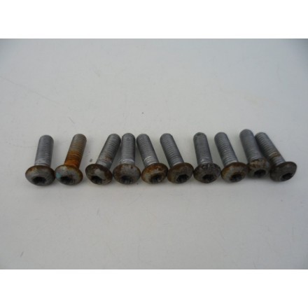 KIT 10 PERNI VITI FISSAGGIO DISCHI FRENO ANTERIORI PIAGGIO BEVERLY 500 2005