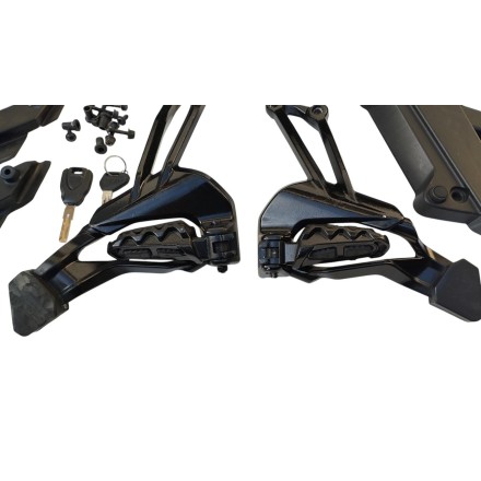 TRIS BAULETTI BORSE VALIGIE STAFFE ORIGINALI DUCATI MULTISTRADA 1200 S 2016
