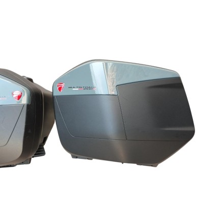 TRIS BAULETTI BORSE VALIGIE STAFFE ORIGINALI DUCATI MULTISTRADA 1200 S 2016