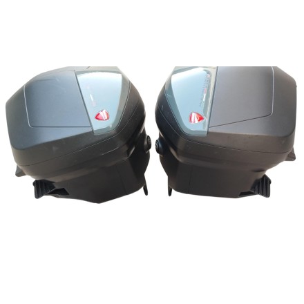 TRIS BAULETTI BORSE VALIGIE STAFFE ORIGINALI DUCATI MULTISTRADA 1200 S 2016