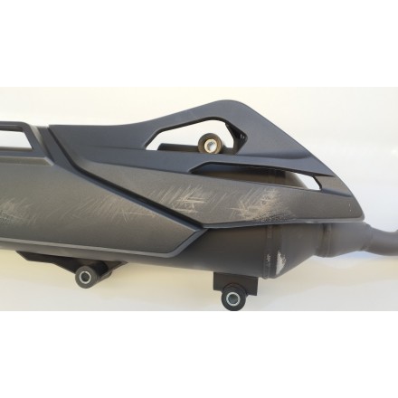 TERMINALE DI SCARICO SILENZIATORE MARMITTA ORIGINALE VOGE SFIDA SR1 125 2024