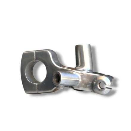 BRACCIALE CROMATO SUPPORTO COMANDO LEVA FRIZIONE PER HONDA VT Shadow 600 / 750 C