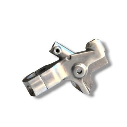 BRACCIALE CROMATO SUPPORTO COMANDO LEVA FRIZIONE PER HONDA VT Shadow 600 / 750 C