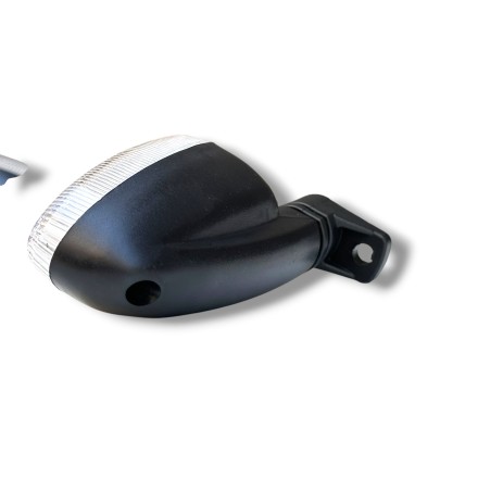 COPPIA 2 FRECCE INDICATORI DI DIREZIONE TRASPARENTI PER BMW F800 S GT GS R1200GS K1300 K 1200 R1200 R (vedere descrizione)
