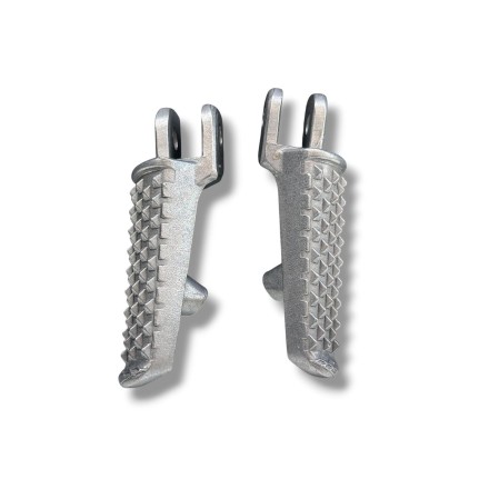 SET 2 PEDALINI PEDANE POGGIAPIEDI ANTERIORI PER HONDA CBR 600 RR / 1000 RR 2003-2023