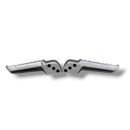 SET 2 PEDALINI POGGIAPIEDI POSTERIORI PER KAWASAKI NINJA 650 Z750 Z1000 VERSYS ZZR 1400 KLE