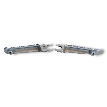 SET 2 PEDALINI PEDANE POGGIAPIEDE ANTERIORI PER YAMAHA R1 / R6 1998-2025
