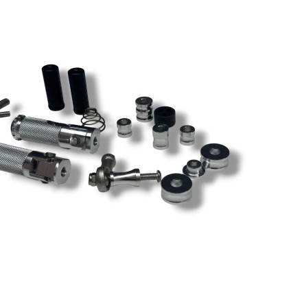SET PEDANE ARRETRATE REGOLABILI COMPLETE DI ACCESSORI PER BMW S1000 RR 2009-2014