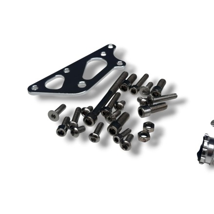 SET PEDANE ARRETRATE REGOLABILI COMPLETE DI ACCESSORI PER BMW S1000 RR 2009-2014