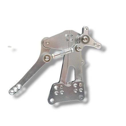 SET PEDANE ARRETRATE REGOLABILI COMPLETE DI ACCESSORI PER BMW S1000 RR 2009-2014