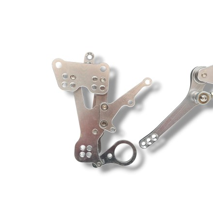 SET PEDANE ARRETRATE REGOLABILI COMPLETE DI ACCESSORI PER BMW S1000 RR 2009-2014