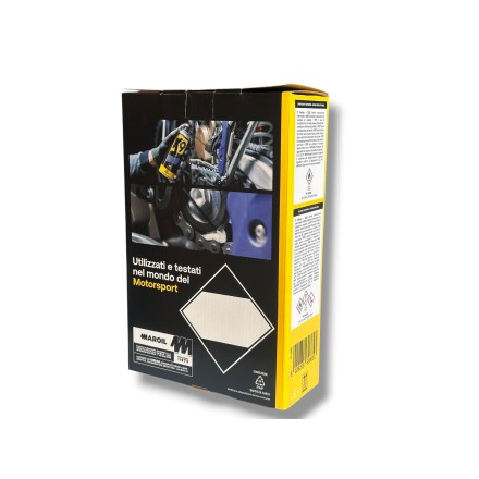 ORIGINALE BARDAHL KIT K9 PULITORE SPRAY + GRASSO + SPAZZOLA CATENA MOTO OFF-ROAD