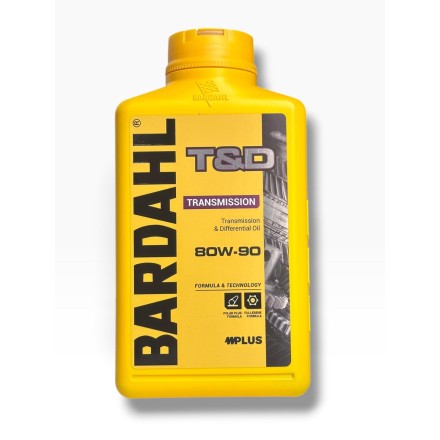 BARDAHL 1 Litro OLIO TRASMISSIONE CARDANO CAMBIO DIFFERENZIALE 80W90 80W-90 MOTO