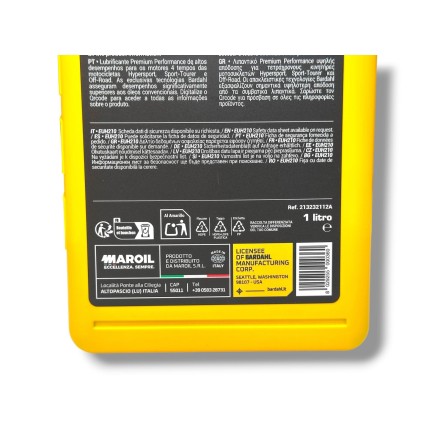 KIT TAGLIANDO OLIO BARDAHL XTC C60 10W40 + FILTRO ORIGINALE YAMAHA TMAX 530 560 FZ6 R6 XJ6 R3 MT09 MT07 FAZER