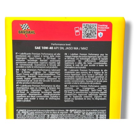 KIT TAGLIANDO OLIO BARDAHL XTC C60 10W40 + FILTRO ORIGINALE YAMAHA TMAX 530 560 FZ6 R6 XJ6 R3 MT09 MT07 FAZER