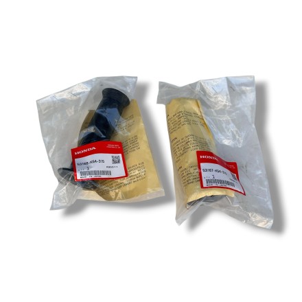 COPPIA MANICOTTI MANUBRIO MANOPOLE ORIGINALI HONDA CN 250 SPAZIO / HELIX (86-07)