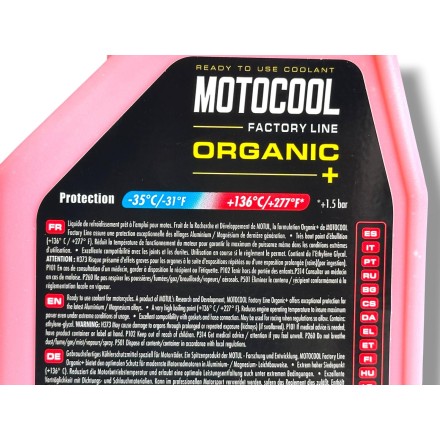 KIT 3 LITRI MOTUL LIQUIDO RADIATORE REFRIGERANTE Motocool Factory Line ORIGINALE