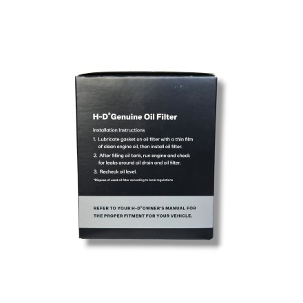 63805-80B FILTRO OLIO NERO ORIGINALE HARLEY-DAVIDSON