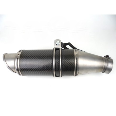 TERMINALE SCARICO SPORTIVO OMOLOGATO IN CARBONIO + PORTATARGA MV AGUSTA F4 1000