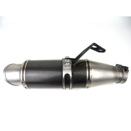 TERMINALE SCARICO SPORTIVO OMOLOGATO IN CARBONIO + PORTATARGA MV AGUSTA F4 1000