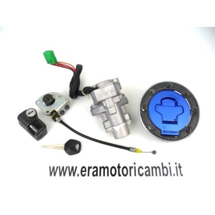 KIT SERRATURE CHIAVE BLOCCHETTO ACCENSIONE SELLA SERBATOIO SUZUKI GSX 600 F K4