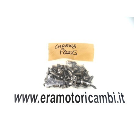 KIT MISTO PERNI VITI TORX CARENE CARENATURA CARROZZERIA BMW F800 S - 2007